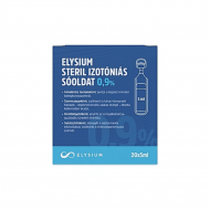 ELYSIUM SÓOLDAT 0,9% STERIL IZOTÓNIÁS - 20X5ML